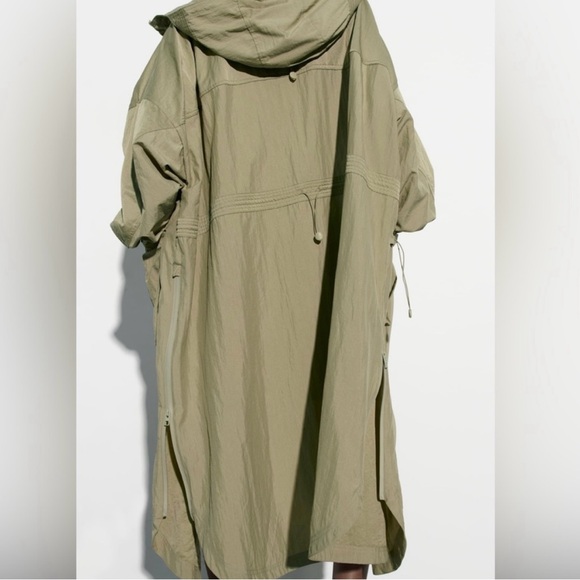 Zara Parachute Jacket raincoat - Picture 2 of 4